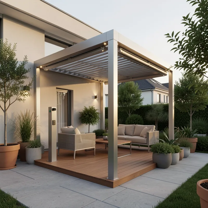 Pergola sur mesure : plans, matériaux, prix et bioclimatique